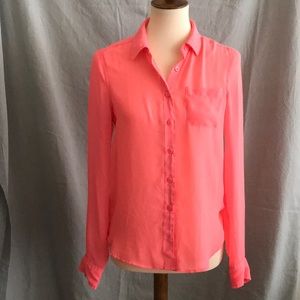 American Eagle Polyester Collared Blouse